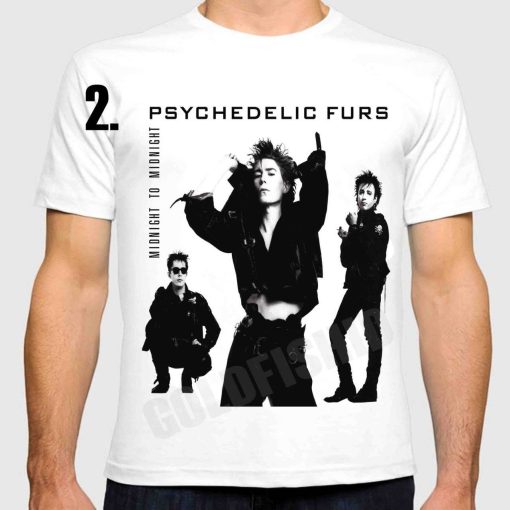 The Psychedelic Furs Iconic Illustration Unisex T-Shirt