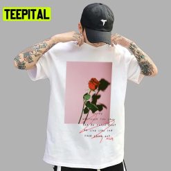 The Roses Lyrics Aesthetic Machine Gun Kelly Mgk Unisex T-Shirt