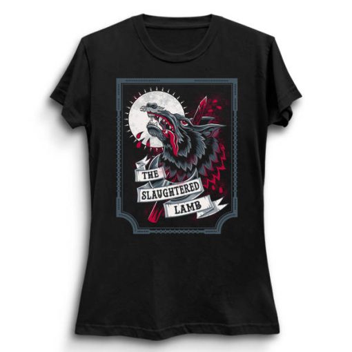 The Slaughtered Lamb Werewolf Horror Beer Label Unisex T-Shirt