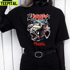 The Song Piranha Art Exodus Rock Band Unisex T-Shirt