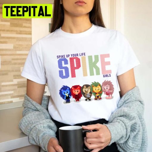 The Spike Girls A Spice Girls Parody Illustration Unisex T-Shirt