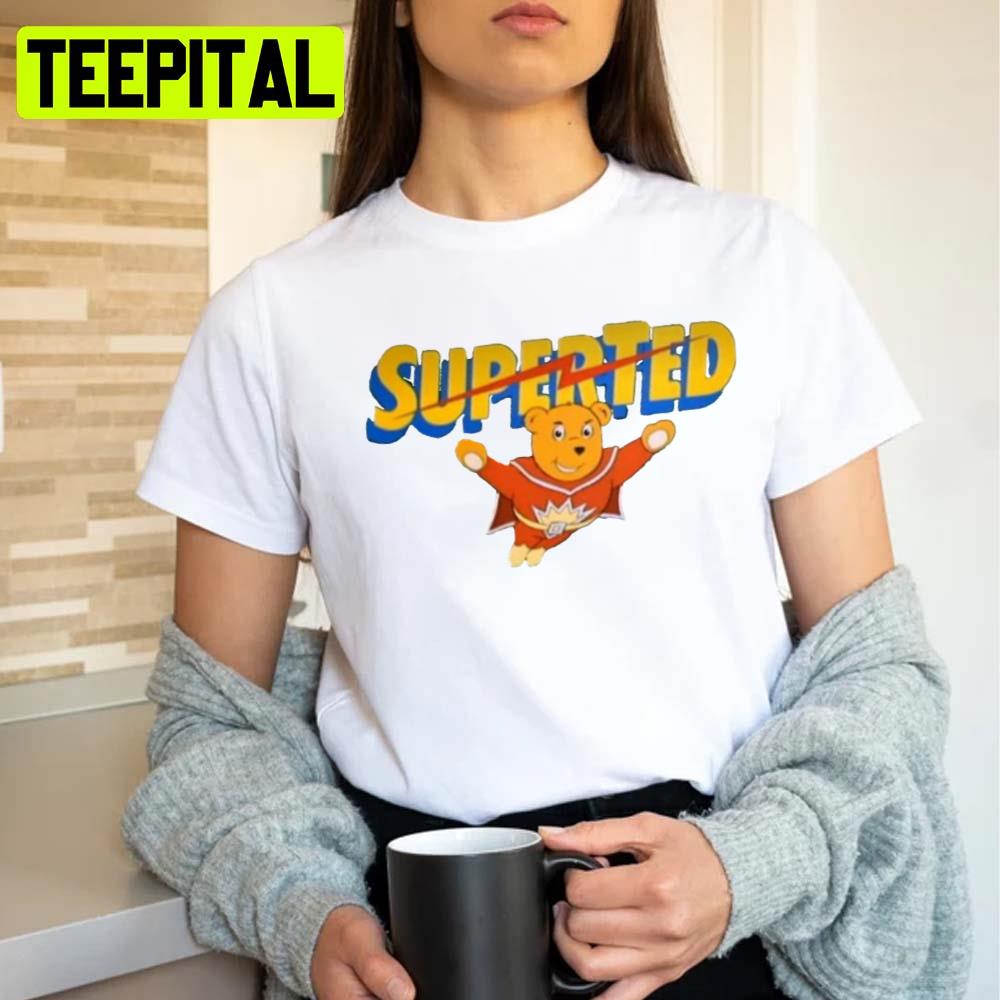 The Superhero Ted Bear Superted Unisex T-Shirt