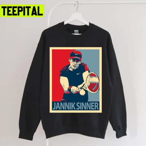 The Tennis Legend Jannik Sinner Unisex T-Shirt