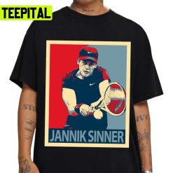 The Tennis Legend Jannik Sinner Unisex T-Shirt