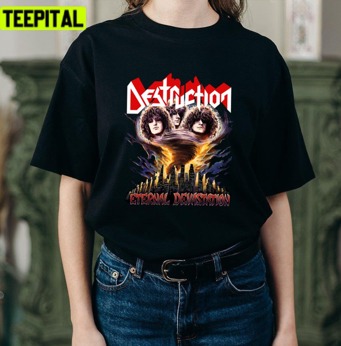 Thrash Death Metal Sabaton Rock Band Unisex T-Shirt