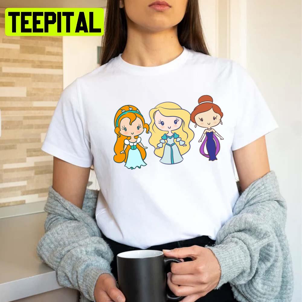 Thumbelina Odette And Anastasia Lil' Cuties Unisex T-Shirt