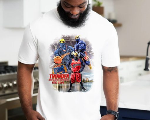 Thunder Former Gsw Mascot 19972008 Basketball Champions Shirt