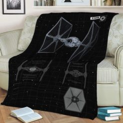 Tie Fighter Best Seller Fleece Blanket Throw Blanket Gift