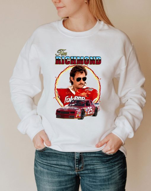 Tim Richmond 25 Mustang Legend Motorsport Car Lover Nascar Racing Formula 1 F1 Shirt