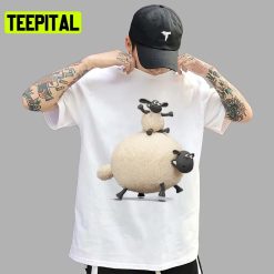 Timmi And Goat Gede Shaun The Sheep Unisex T-Shirt