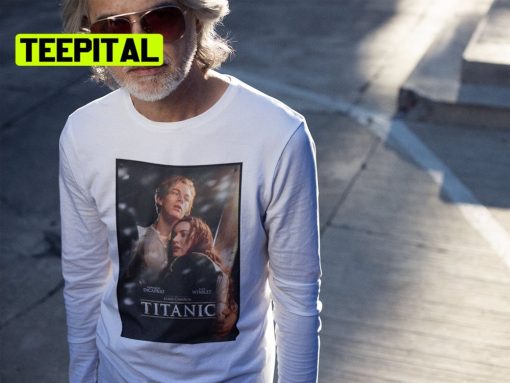 Titanic 90s Leoanardo & Kate Retro Style Unisex T-Shirt