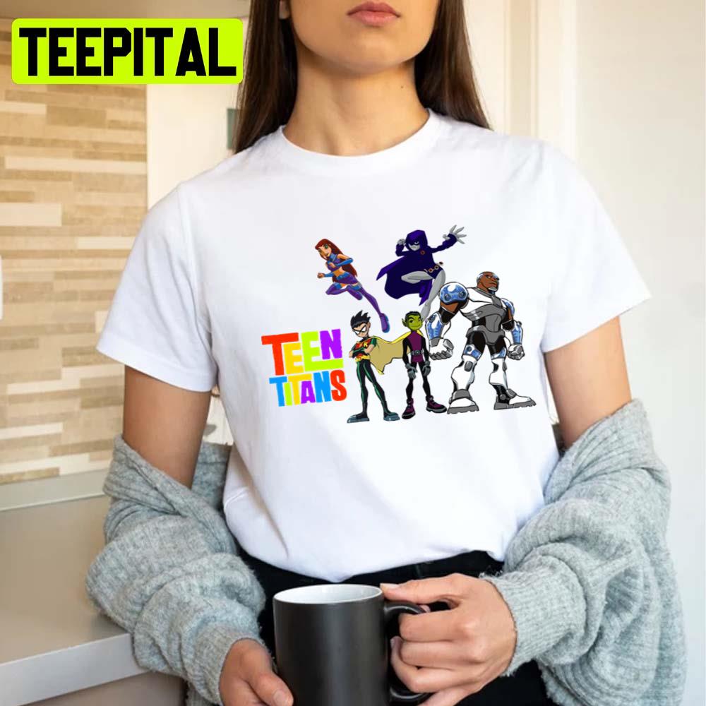 Titans Go Funny Cartoon Series Unisex T-Shirt
