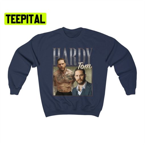 Tom Hardy Retro Vintage Art Unisex Sweatshirt