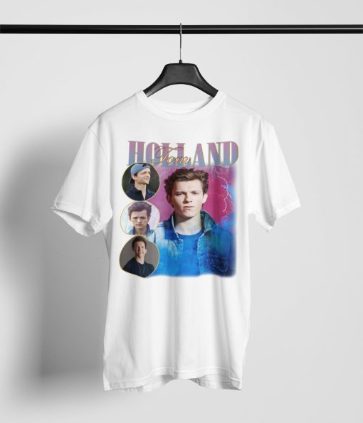 Tom Holland Inspired 90s Bootleg Rap Old School 34 Unisex T-Shirt