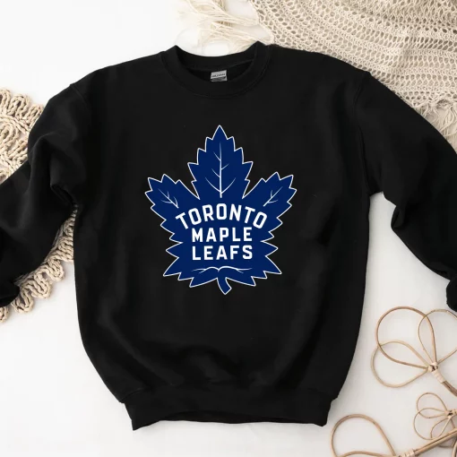 Toronto Maple Leafs Nhl Ice Hockey Sports Front Back Customized Text Number Unisex T-Shirt