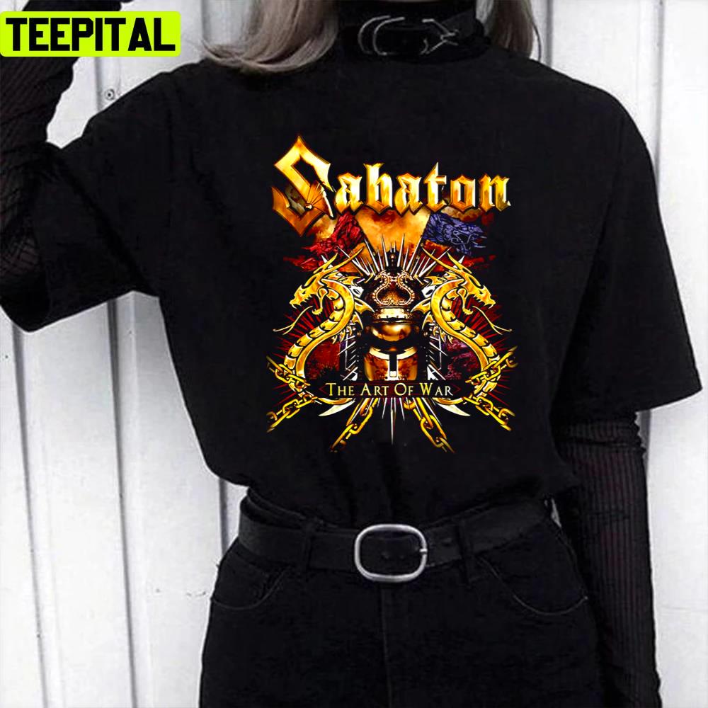 Tour 2022 Sabaton Rock Band Unisex T-Shirt