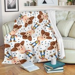 Toy Story Sheriff Woody Bestseller Fleece Blanket Throw Blanket Gift