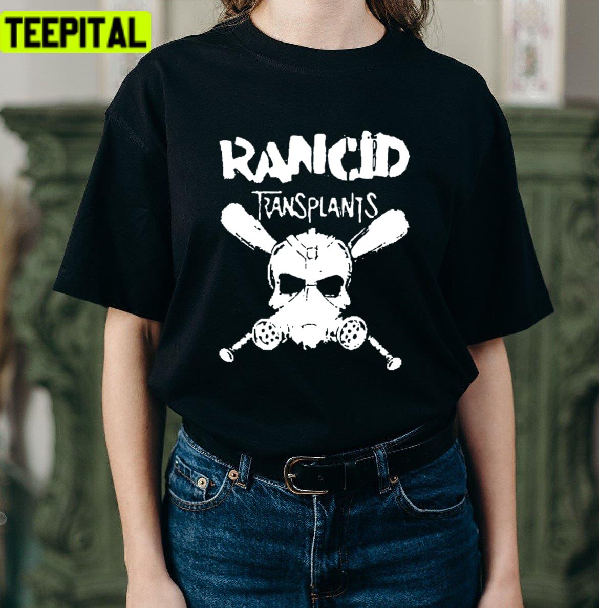 Transplants Rancid Band Design Design Unisex T-Shirt