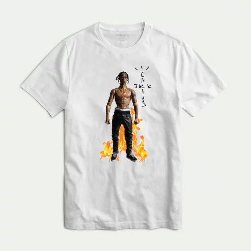 Travis Scott Cactus Jack Action Figure Unisex T-Shirt