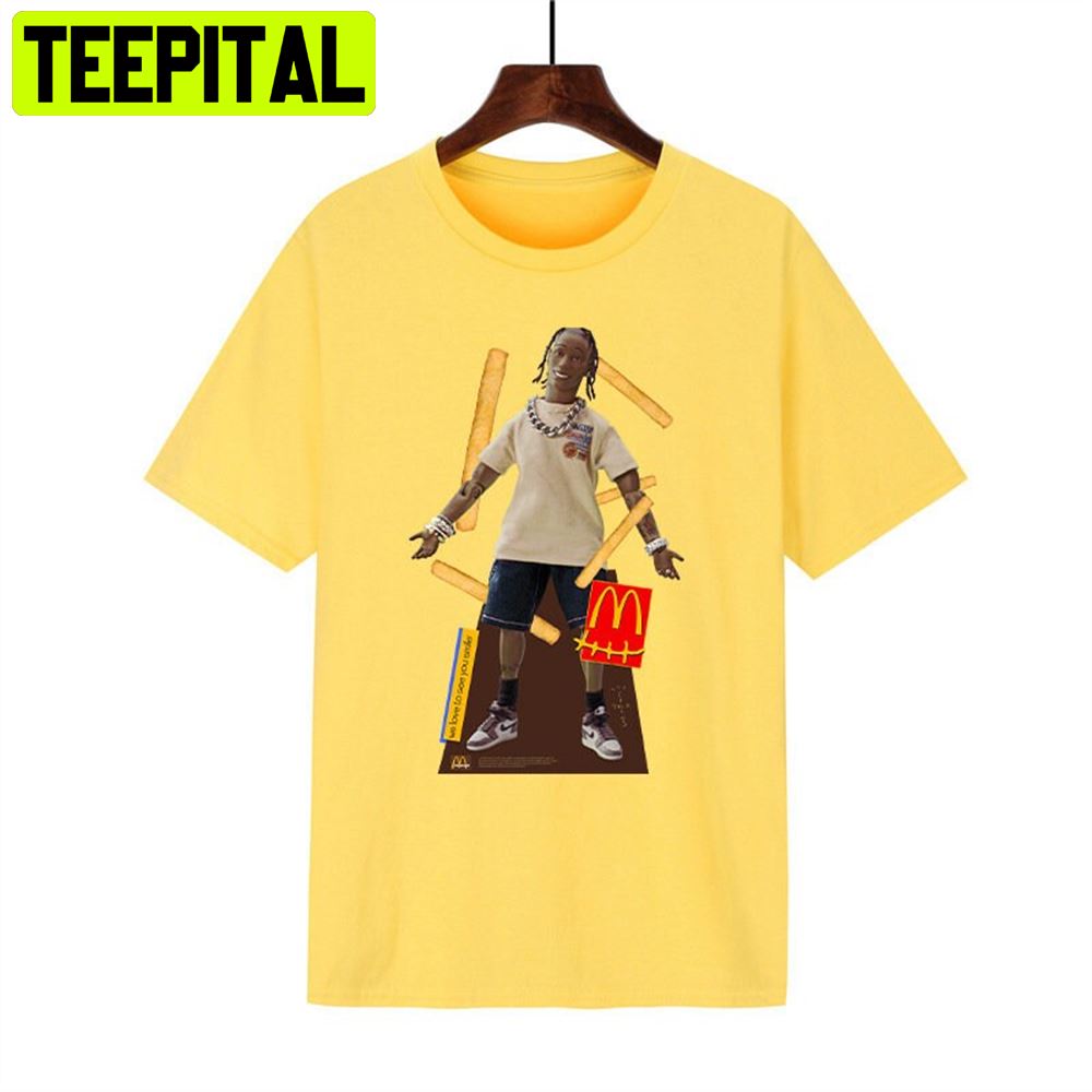 Travis Scott Cactus Jack Mcdonalds Unisex T-Shirt – Teepital