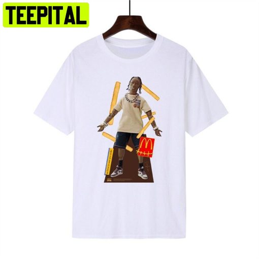 Travis Scott Cactus Jack Mcdonalds Unisex T-Shirt