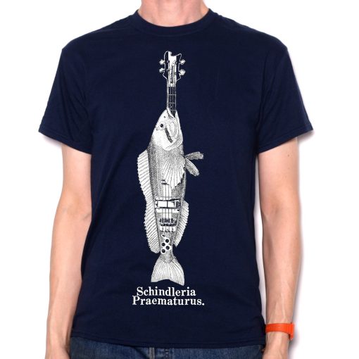 Tribute To Chris Squire Schindleria Praematurus Fish Bass Shirt