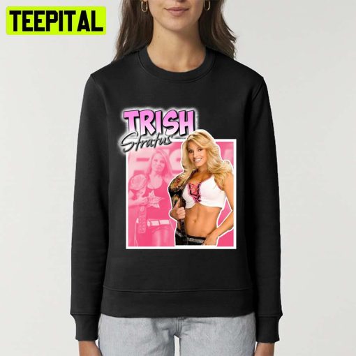 Trish Stratus Wwe Wrestling Women Champion Unisex T-Shirt