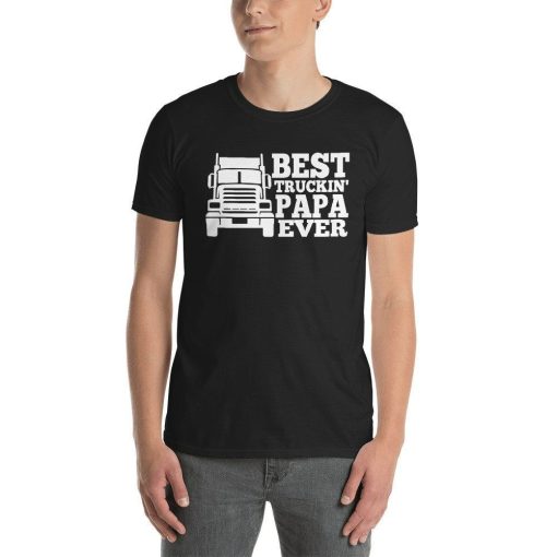 Truck Driver Papa Gift Shirt