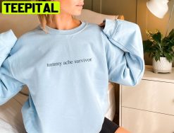 Tummy Ache Survivor Tiktok Trending Unisex T-Shirt