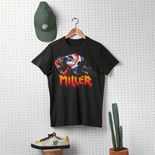 Ular New Top Team Jack Miller Station 19 Motogp Miller Racing Dean Miller Andy Herrera T-Shirt