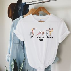 Un Deux Trois Cats French Unisex T-Shirt