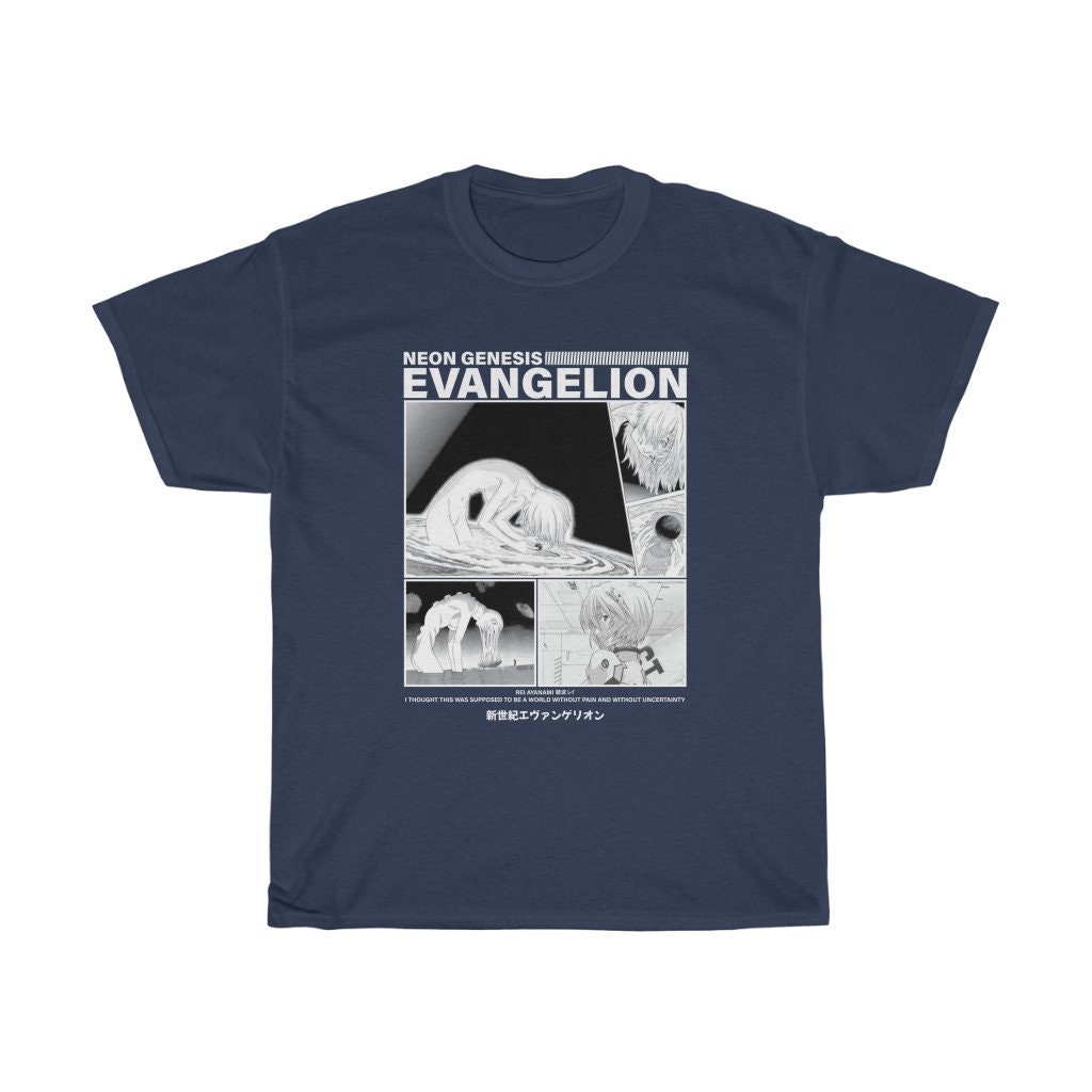 Unisex Evangelion Shirt, Aesthetic, Misato Katsuragi, Neon Genesis