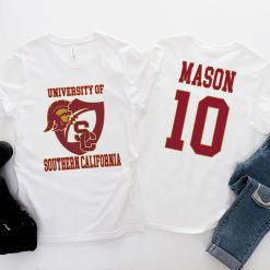 University Of Southern California Football Ncaa Sports Customized Text Number Unisex T-Shirt