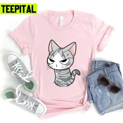 Unpleasant Face Chi The Lovely Cat Unisex T-Shirt