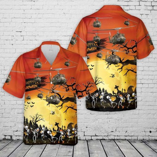 Us Army Bell Uh-1 Huey 3d For Men & Women Happy Veteran Memorial Veteran Design For Halloween Hawaii Shirt