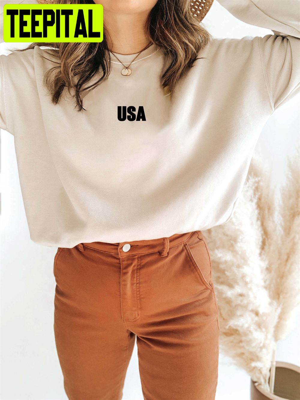 Usa Cute America Classic Design Unisex Sweatshirt