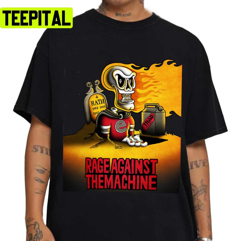 Tee shirt rage against the online machine