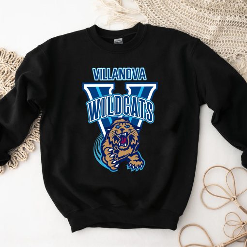 Villanova Wildcats Basketball Nba Sports Front Back Customized Text Number Unisex T-Shirt