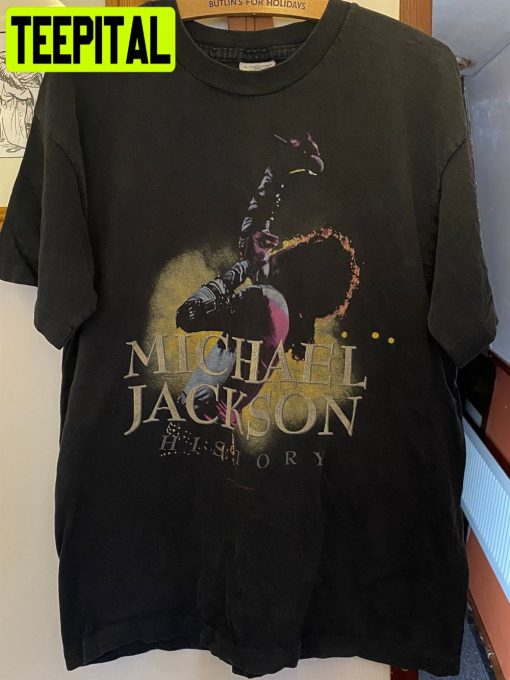 Vintage 1994 Michael Jackson History King Of Pop Unisex T-Shirt