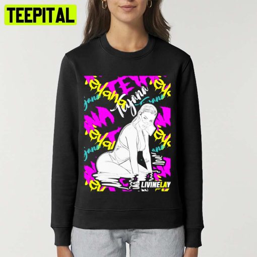 Vintage 2022 Illustration Teyana Unisex T-Shirt