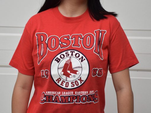 Vintage 80’s Boston Red Sox 1988 American League Eastern Div Champions Baseball Unisex T-Shirt