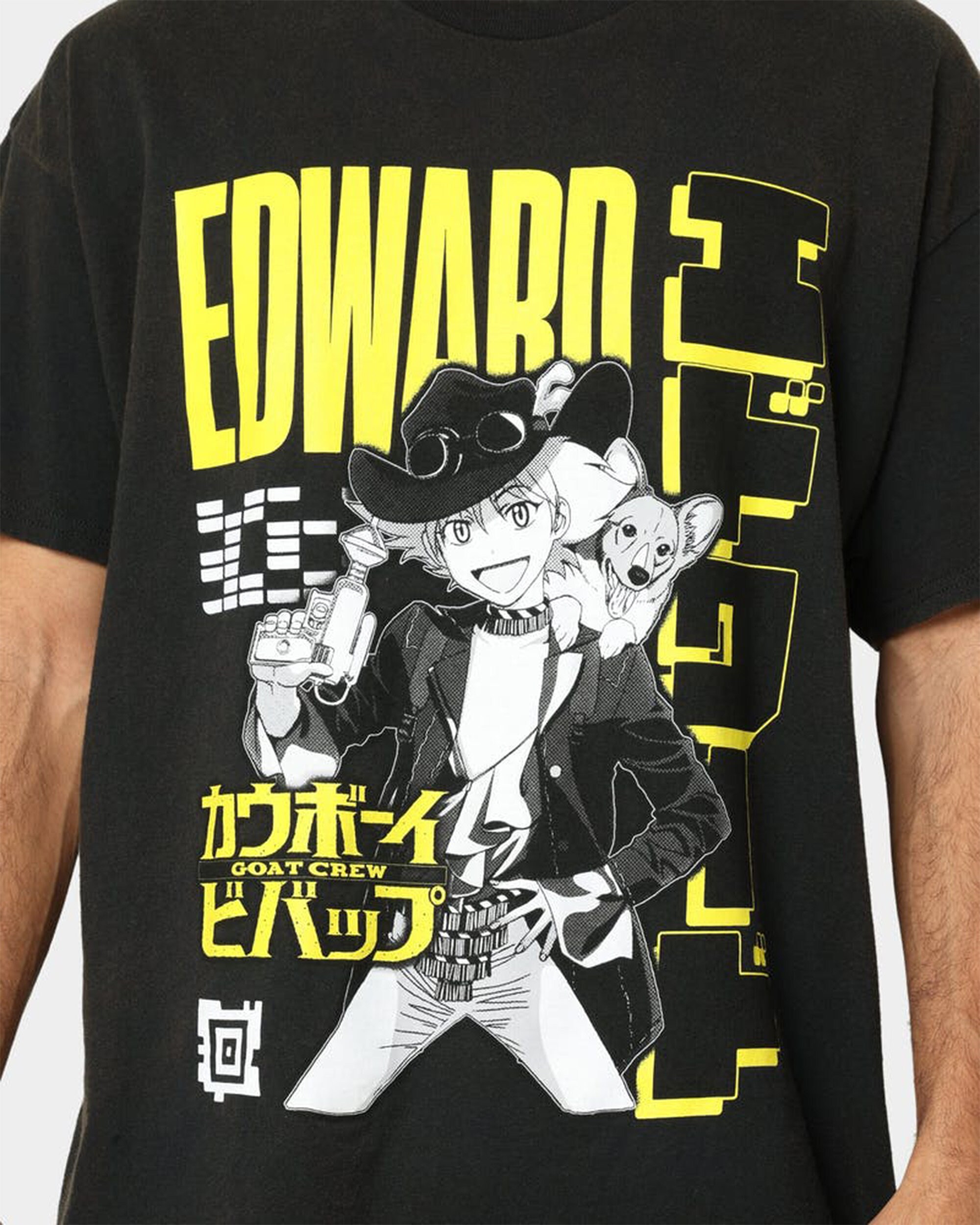 Vintage 90s Cowboy Bebop Edward Retro Anime Unisex T-Shirt