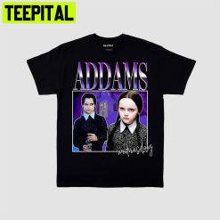 Vintage 90s Homage The Addams Family Horror Unisex T-Shirt