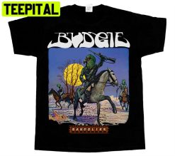 Vintage Art Budgie Bandolier Unisex T-Shirt