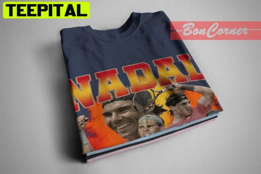 Vintage Art Rafael Nadal Tennis Unisex T-Shirt