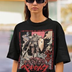 Berserk Anime Embroidered T-Shirt – Embroidery Hut