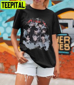 Vintage Ateez K-Pop Boyband The Fellowship Tour 2022 Unisex T-Shirt