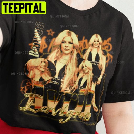 Vintage Bootleg Avril Lavigne Love Sux Unisex T-Shirt