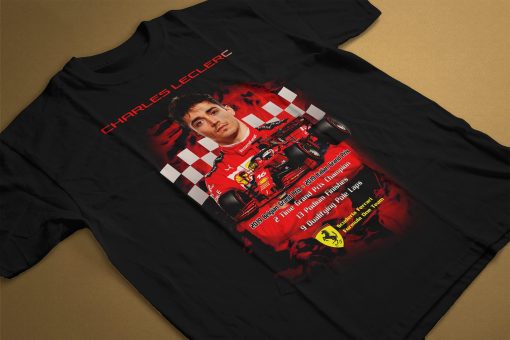 Vintage Charles Leclerc Monégasque Formula One Unisex T-Shirt