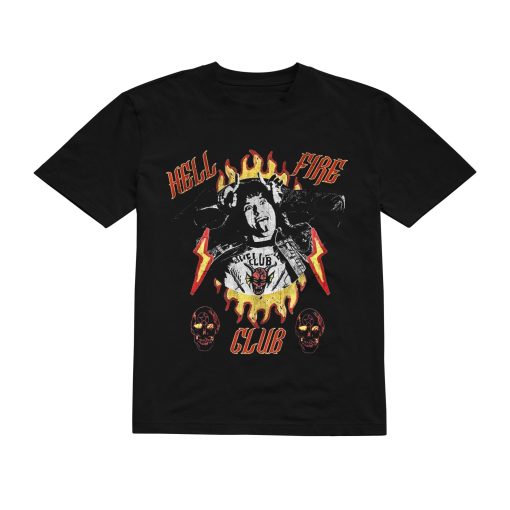 Vintage Eddie Munson Hell Fire Club 90s Style Stranger Things 4 Unisex T-Shirt